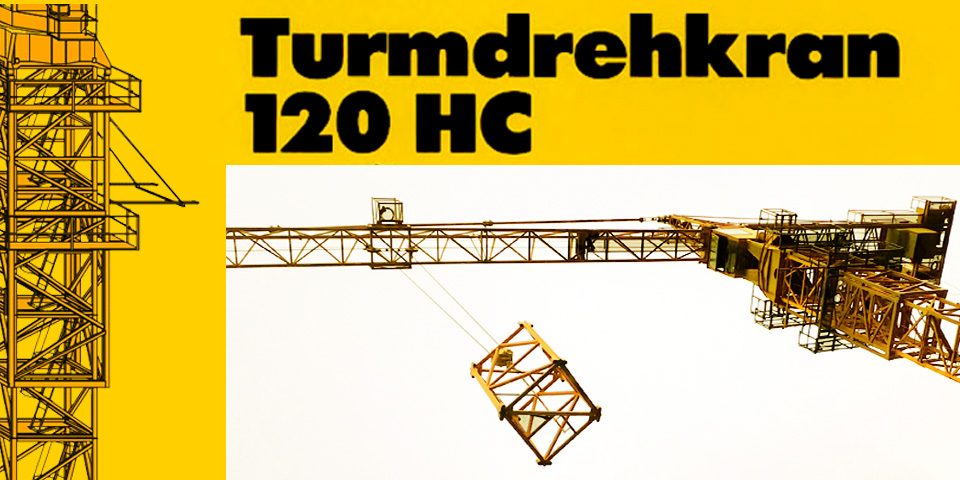 Монтажна кліть Liebherr 120 HC для баштового крана